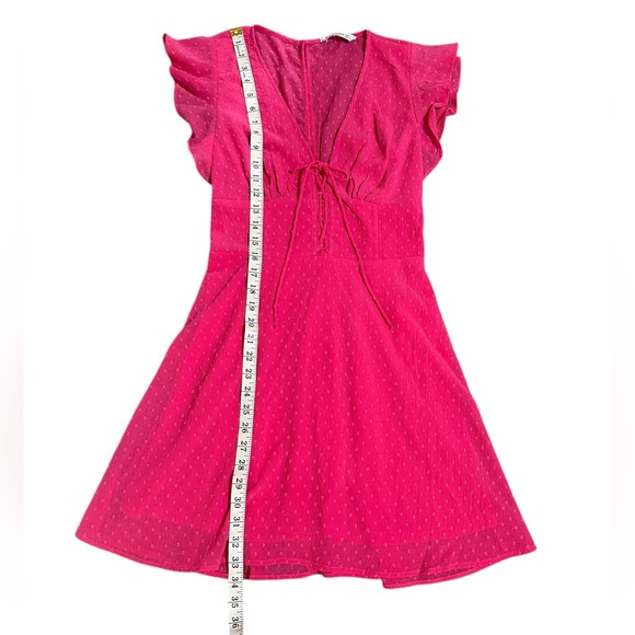 Stradivarius Pink Dress Juniors Size L - Picture 4 of 5